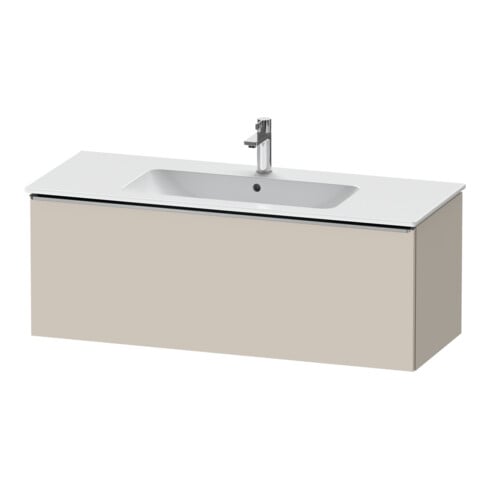 Duravit Waschtischunterschrank D-Neo 121x46,2cm, ES geb/Ta ma, 1 Ausz., wandhängend
