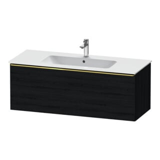 Duravit Waschtischunterschrank D-Neo 121x46,2cm, g pol/Ei sw, 1 Ausz., wandhängend