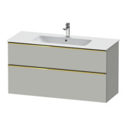 Duravit Waschtischunterschrank D-Neo 121x46,2cm, g pol/gr m, 1 Kast, 1 Ausz.
