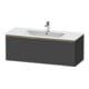 Duravit Waschtischunterschrank D-Neo 121x46,2cm, g pol/gra ma, 1 Ausz., wandhängend-1