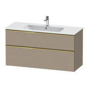 Duravit Waschtischunterschrank D-Neo 121x46,2cm, g pol/Lei, 1 Kast, 1 Ausz.