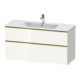 Duravit Waschtischunterschrank D-Neo 121x46,2cm, g pol/w g, 1 Kast, 1 Ausz.-1