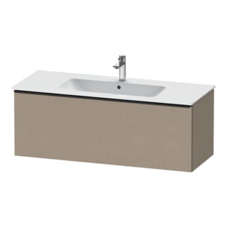 Duravit Waschtischunterschrank D-Neo 121x46,2cm, sw/Leinen, 1 Ausz., wandhängend