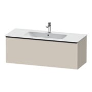 Duravit Waschtischunterschrank D-Neo 121x46,2cm, sw/Taup ma, 1 Ausz., wandhängend