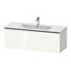 Duravit Waschtischunterschrank D-Neo 121x46,2cm, sw/w hgl, 1 Ausz., wandhängend-1