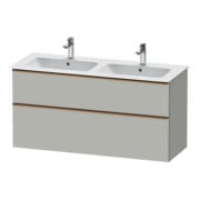 Duravit Waschtischunterschrank D-Neo 128x46,2cm, 1 Kast, 1 A, b geb/grau ma