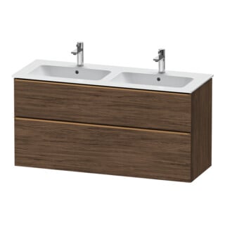 Duravit Waschtischunterschrank D-Neo 128x46,2cm, 1 Kast, 1 A, b geb/Nu dkl.