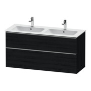 Duravit Waschtischunterschrank D-Neo 128x46,2cm, 1 Kast, 1 A, ES geb/Eiche sw