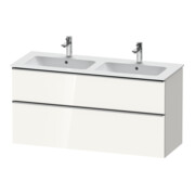 Duravit Waschtischunterschrank D-Neo 128x46,2cm, 1 Kast, 1 A, ES geb/we hgl