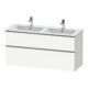 Duravit Waschtischunterschrank D-Neo 128x46,2cm, 1 Kast, 1 A, ES geb/we ma-1