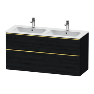 Duravit Waschtischunterschrank D-Neo 128x46,2cm, 1 Kast, 1 A, g pol/Eiche sw