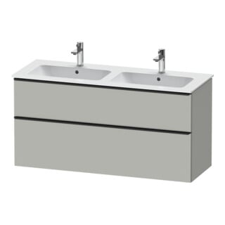 Duravit Waschtischunterschrank D-Neo 128x46,2cm, 1 Kast, 1 A, sw/gr ma