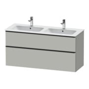 Duravit Waschtischunterschrank D-Neo 128x46,2cm, 1 Kast, 1 A, sw/gr ma