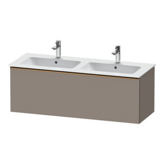 Duravit Waschtischunterschrank D-Neo 128x46,2x44cm, 1 A, wd, b geb/Basalt ma