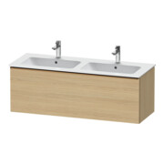 Duravit Waschtischunterschrank D-Neo 128x46,2x44cm, 1 A, wd, b geb/Eiche Nat
