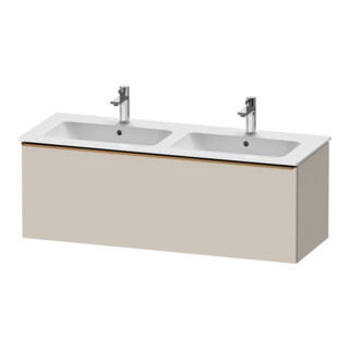Duravit Waschtischunterschrank D-Neo 128x46,2x44cm, 1 A, wd, b geb/Taupe ma