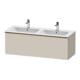 Duravit Waschtischunterschrank D-Neo 128x46,2x44cm, 1 A, wd, b geb/Taupe ma-1