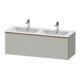 Duravit Waschtischunterschrank D-Neo 128x46,2x44cm, 1 A, wd, bron geb/grau ma-1