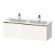 Duravit Waschtischunterschrank D-Neo 128x46,2x44cm, 1 A, wd, bron geb/we hgl-1