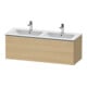 Duravit Waschtischunterschrank D-Neo 128x46,2x44cm, 1 A, wd, ES geb/Eiche Nat-1