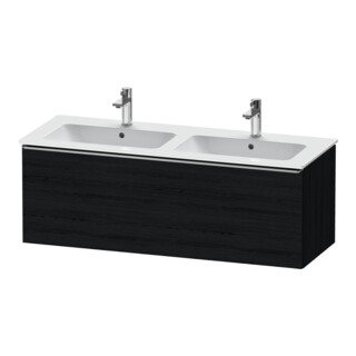 Duravit Waschtischunterschrank D-Neo 128x46,2x44cm, 1 A, wd, ES geb/Eiche sw