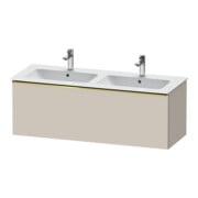 Duravit Waschtischunterschrank D-Neo 128x46,2x44cm, 1 A, wd, gol pol/Taupe ma
