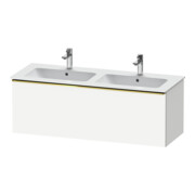 Duravit Waschtischunterschrank D-Neo 128x46,2x44cm, 1 A, wd, gol pol/weiß ma