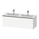 Duravit Waschtischunterschrank D-Neo 128x46,2x44cm, 1 A, wd, schwarz/weiß ma-1