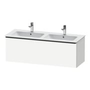 Duravit Waschtischunterschrank D-Neo 128x46,2x44cm, 1 A, wd, schwarz/weiß ma