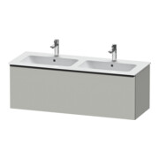 Duravit Waschtischunterschrank D-Neo 128x46,2x44cm, 1 A, wd, sw/gr ma