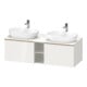 Duravit Waschtischunterschrank D-Neo 140x55cm, 2 A, 1 Pl, B bs, b geb/we hgl-1