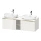 Duravit Waschtischunterschrank D-Neo 140x55cm, 2 A, 1 Pl, B bs, g pol/w hgl-1