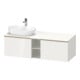 Duravit Waschtischunterschrank D-Neo 140x55cm, 2 A, 1 Pl, B L, b geb/we hgl-1