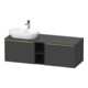 Duravit Waschtischunterschrank D-Neo 140x55cm, 2 A, 1 Pl, B L, g pol/gra ma-1