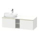 Duravit Waschtischunterschrank D-Neo 140x55cm, 2 A, 1 Pl, B L, g pol/weiß ma-1