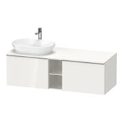 Duravit Waschtischunterschrank D-Neo 140x55cm, 2 A, 1 Pl, B li, ES geb/we hgl-1