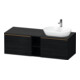 Duravit Waschtischunterschrank D-Neo 140x55cm, 2 A, 1 Pl, B R, b geb/Eiche sw-1