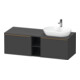 Duravit Waschtischunterschrank D-Neo 140x55cm, 2 A, 1 Pl, B R, b geb/Gra ma-1