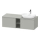Duravit Waschtischunterschrank D-Neo 140x55cm, 2 A, 1 Pl, B R, ES geb/grau ma-1