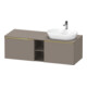 Duravit Waschtischunterschrank D-Neo 140x55cm, 2 A, 1 Pl, B R, g pol/Bas ma-1