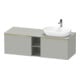 Duravit Waschtischunterschrank D-Neo 140x55cm, 2 A, 1 Pl, B R, g pol/grau ma-1