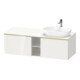 Duravit Waschtischunterschrank D-Neo 140x55cm, 2 A, 1 Pl, B R, g pol/weiß hgl-1
