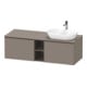 Duravit Waschtischunterschrank D-Neo 140x55cm, 2 A, 1 Pl, B R, sw/Bas ma-1
