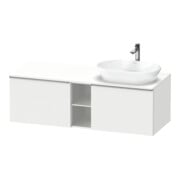 Duravit Waschtischunterschrank D-Neo 140x55cm, 2 A, 1 Pl, B re, ES geb/we ma