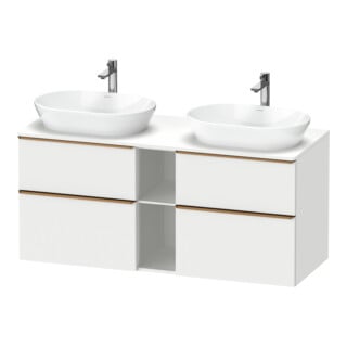 Duravit Waschtischunterschrank D-Neo 140x55cm, 2 SBK, 2 A, B bs, b geb/we ma