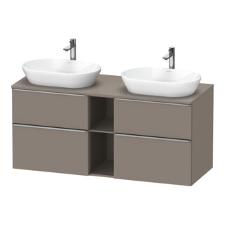 Duravit Waschtischunterschrank D-Neo 140x55cm, 2 SBK, 2 A, B bs, ES geb/Bas m