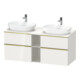 Duravit Waschtischunterschrank D-Neo 140x55cm, 2 SBK, 2 A, B bs, g pol/w hgl-1