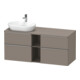 Duravit Waschtischunterschrank D-Neo 140x55cm, 2 SBK, 2 A, B L, ES geb/Bas ma-1