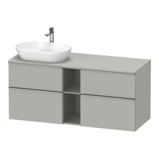 Duravit Waschtischunterschrank D-Neo 140x55cm, 2 SBK, 2 A, B L, ES geb/gr ma