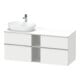 Duravit Waschtischunterschrank D-Neo 140x55cm, 2 SBK, 2 A, B li, chr/we ma-1